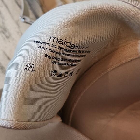 Maidenform 40D nude bra excellent condition - Picture 7 of 8